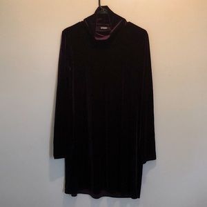 Purple Velvet Dress by Misguided Size XL Goth Fall Halloween